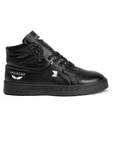 Black high-top sneakers shoes for men BB Salazar