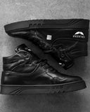 Black high-top sneakers shoes for men BB Salazar