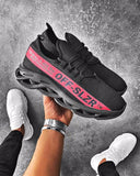 Chaussures Sneakers Homme Barbossa BB salazar noir rouge semelle 3d Forme