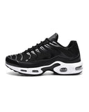 Air plus black sneakers with white sole for men